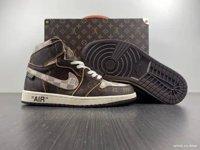 Rep LV Jordan Air OFF-WHITE x 1 0604